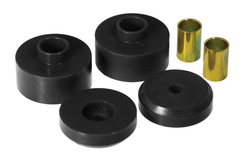PRO Transmission Mounts - Blk - Prothane 66-77 Ford Bronco Transfer Case Bushings - Black