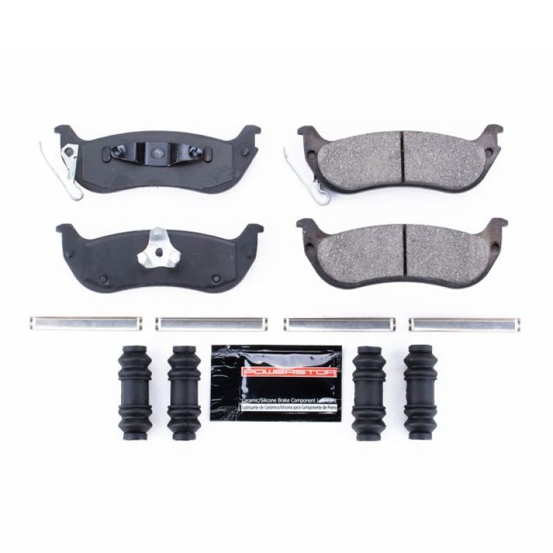 PSB Z23 Evolution Brake Pads - Power Stop 04-08 Chrysler Pacifica Rear Z23 Evolution Sport Brake Pads w/Hardware