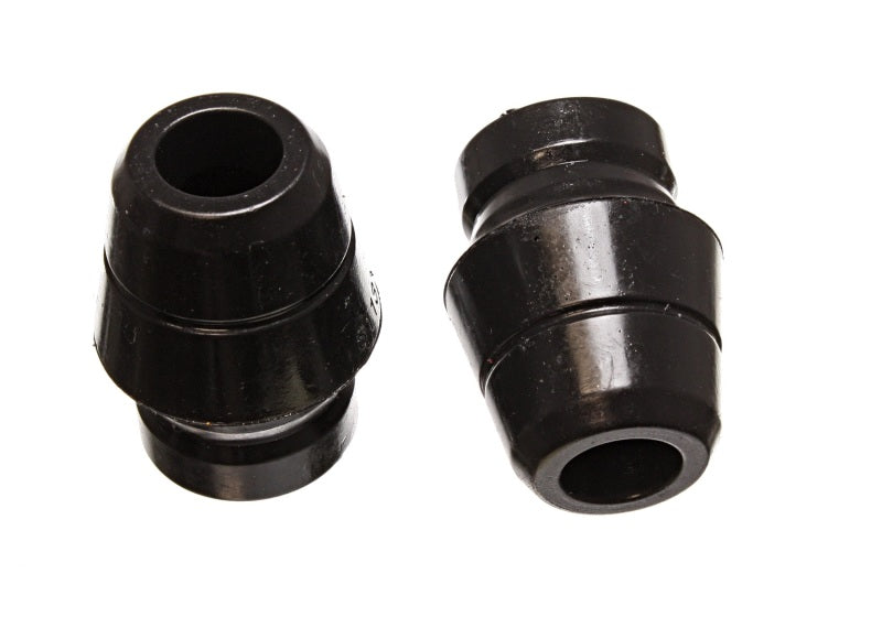 ES Bump Stops - Black - Energy Suspension 97-06 Jeep Wrangler YJ/TJ Black Front Bump Stop Set (Set of 2)