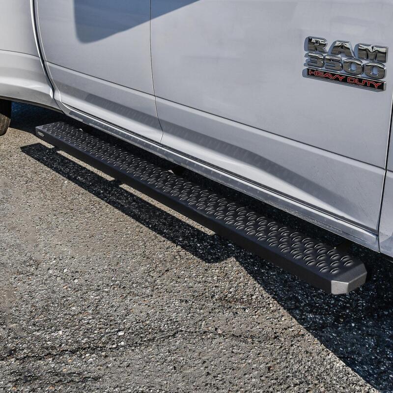 WES Running Boards - Grate - Westin Grate Steps Running Boards 83 in - Textured Black