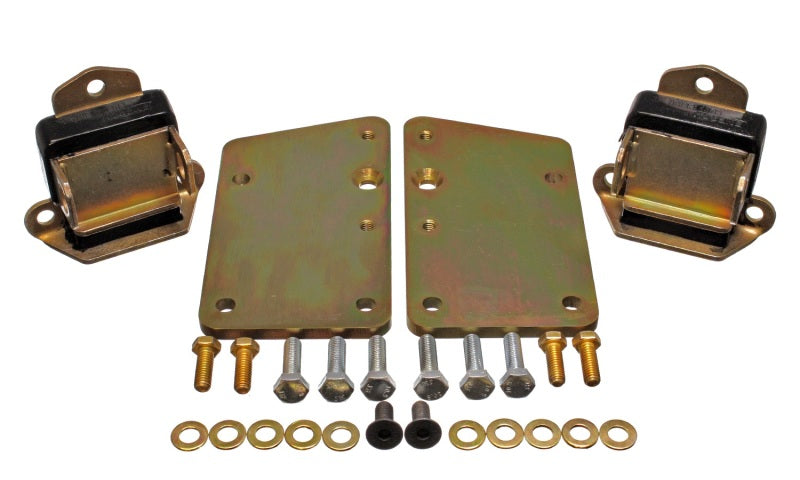 ES Motor Mounts - Black - Energy Suspension Ls Conversion Motor Mount Set - Black