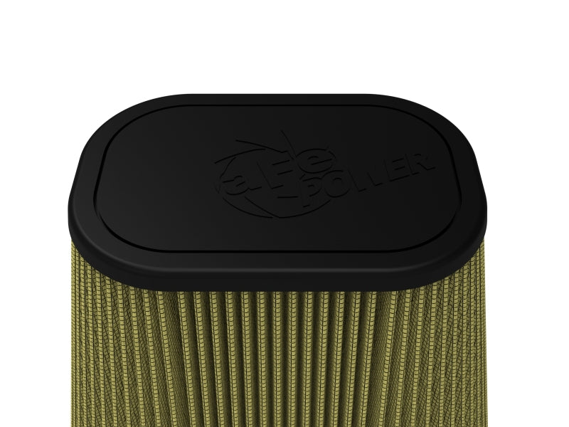 AFE Universal Pro-G 7 Filter - aFe Magnum FLOW Universal Air Filter (7-1/2x5-1/2) IN F x (9-1/4x7-1/4) IN B x (6x4) IN T x 9 IN