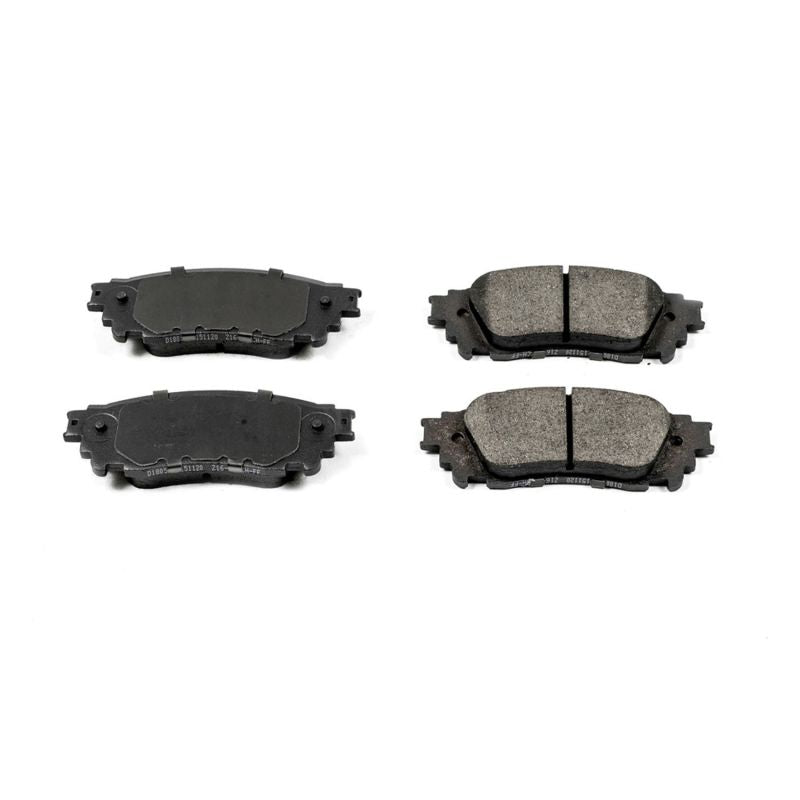 PSB Z16 Evolution Brake Pads - Power Stop 15-17 Lexus NX200t Rear Z16 Evolution Ceramic Brake Pads