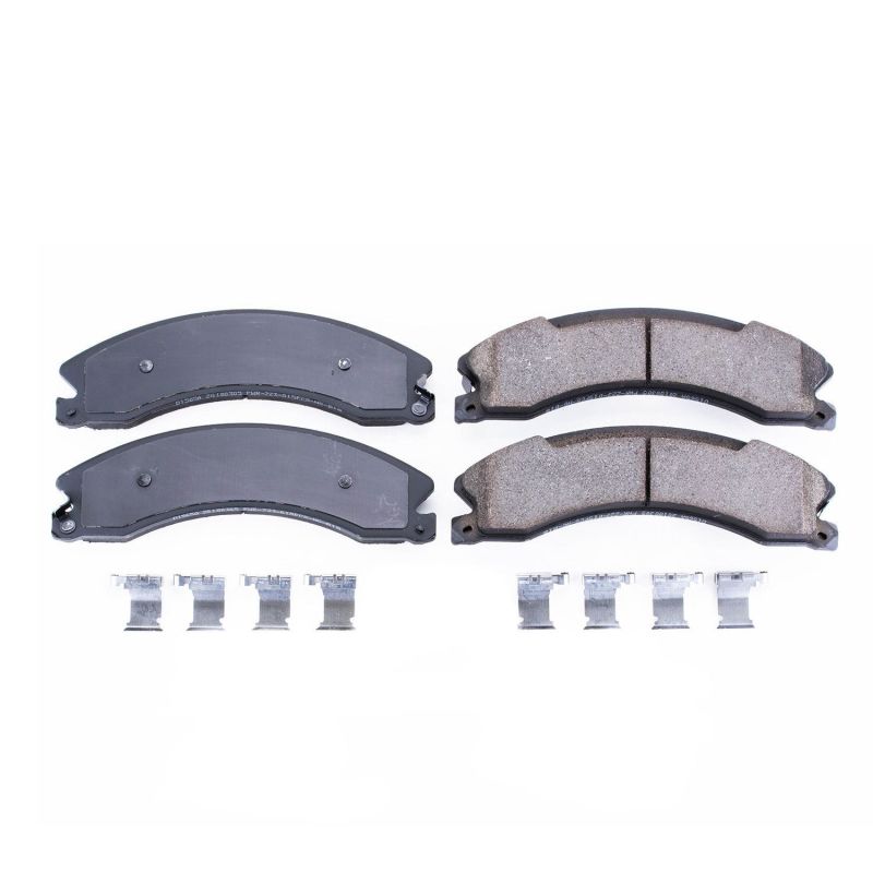 PSB Z17 Evolution Brake Pads - Power Stop 12-19 Nissan NV1500 Rear Z17 Evolution Ceramic Brake Pads w/Hardware
