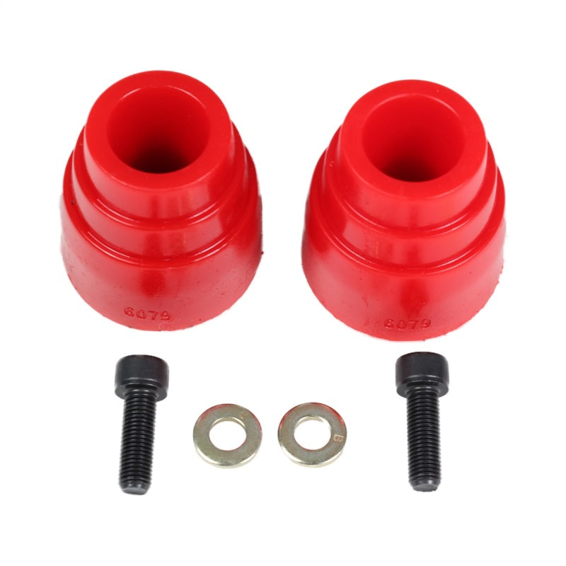 ES Bump Stops - Red - Energy Suspension 1996-2009 Toyota 4Runner Rear Bump Stops (Red)
