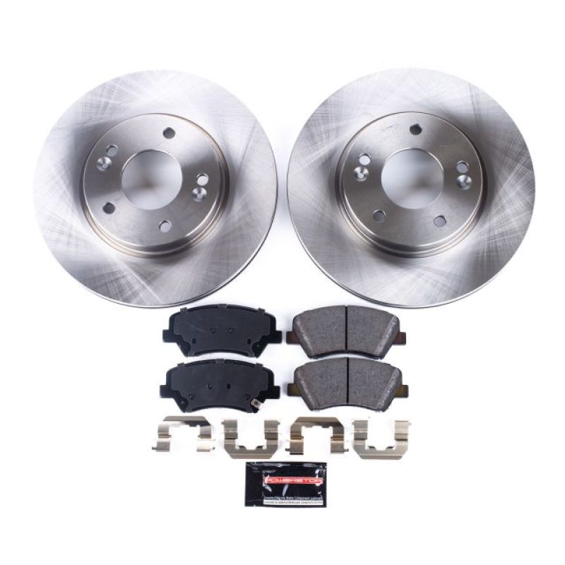 PSB Autospecialty Kit - Power Stop 11-16 Hyundai Elantra Front Autospecialty Brake Kit