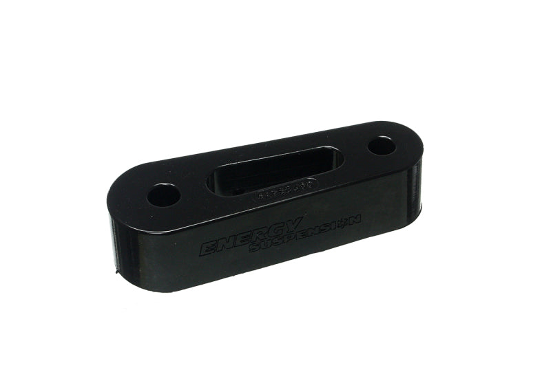 ES Leaf Spring Pads - Black - Energy Suspension Smart Bar Flip Hanger - Black