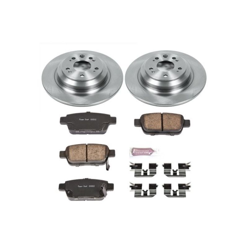 PSB Autospecialty Kit - Power Stop 09-14 Acura TL Rear Autospecialty Brake Kit
