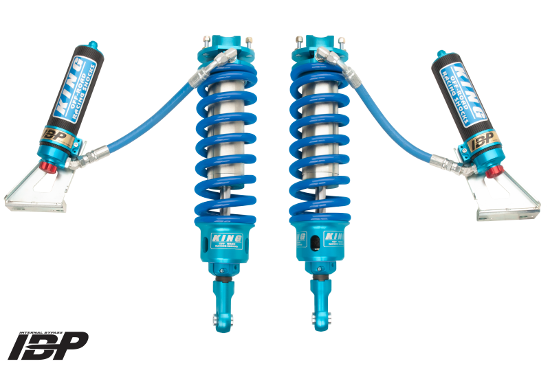 KIN 3.0 Coilovers - King Shocks 03-09 Lexus GX470 Front Stage 3 Race Kit 3.0 Dia Remote Res Coilover w/Adjuster (Pair)