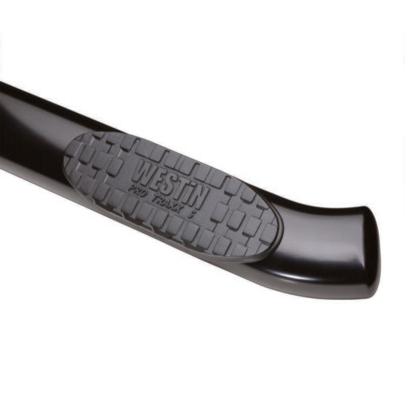 WES Nerf Bars - PRO TRAXX 5 - Westin 2009-2018 Ram 1500 Crew Cab (6.5ft Bed) PRO TRAXX 5 WTW Oval Nerf Step Bars - Black
