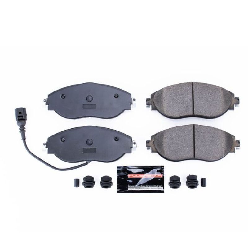 PSB Z23 Evolution Brake Pads - Power Stop 2019 Audi A3 Quattro Front Z23 Evolution Sport Brake Pads w/Hardware