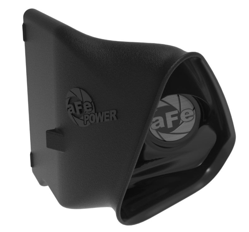 AFE Air Scoops - aFe Power 15-20 Ford Mustang 2.3l L4/3.7l V6/5.0l V8 Dynamic Air Scoop - Black
