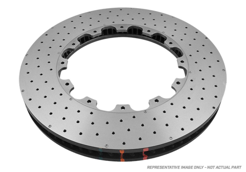 DBA 5000 Slot&Drill Rings - DBA 2022 Audi RS3 T3 5000 Series Drilled & Slotted Front Rotor Ring