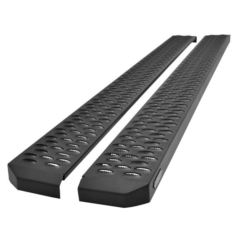 WES Running Boards - Grate - Westin Grate Steps Running Boards 75 in - Textured Black