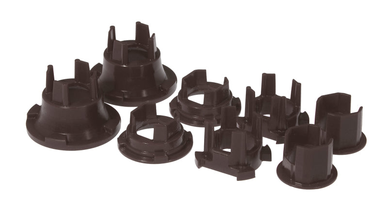 PRO Body/Subframe Bush - Blk - Prothane 10 Chevy Camaro Rear Subframe Bushing Insert Kit - Black
