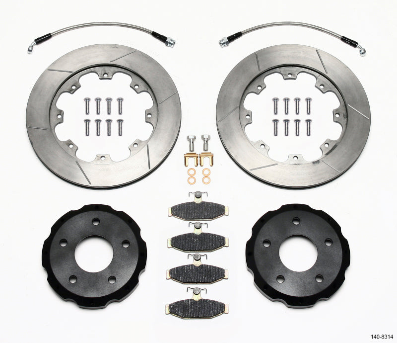 WIL Rotor Kit - Wilwood Pro-Matrix Rear Kit 88-96 Corvette C4