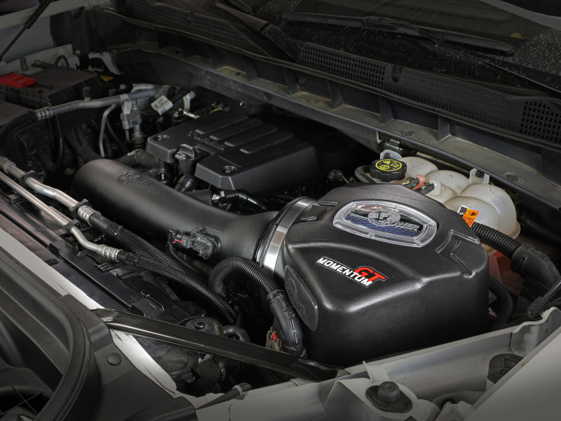 AFE Momentum GT Cold Air Intakes - aFe Momentum GT Pro 5R Cold Air Intake System 19 GM Silverado/Sierra 1500 V6-2.7L (t)