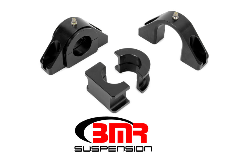 BMR Sway Bar Mounts - BMR Universal 1.375in Billet Aluminum Sway Bar Mount Mount (Delrin) - Black