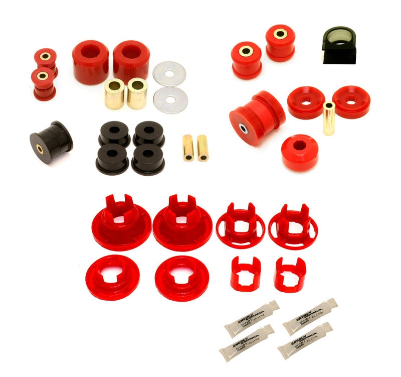 BMR Bushing Kits - Other - BMR 10-11 5th Gen Camaro Street Version Total Suspension Bushing Kit (BK041/BK021/BK022) - Black/Red