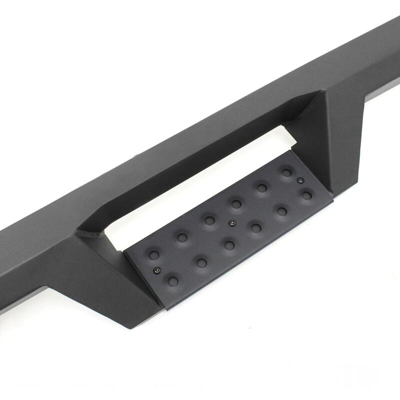 WES Nerf Bars - HDX Drop - Westin 2020 Chevy Silverado 2500/3500 Crew Cab (8ft Bed) HDX W2W Nerf Step Bars - Textured Black