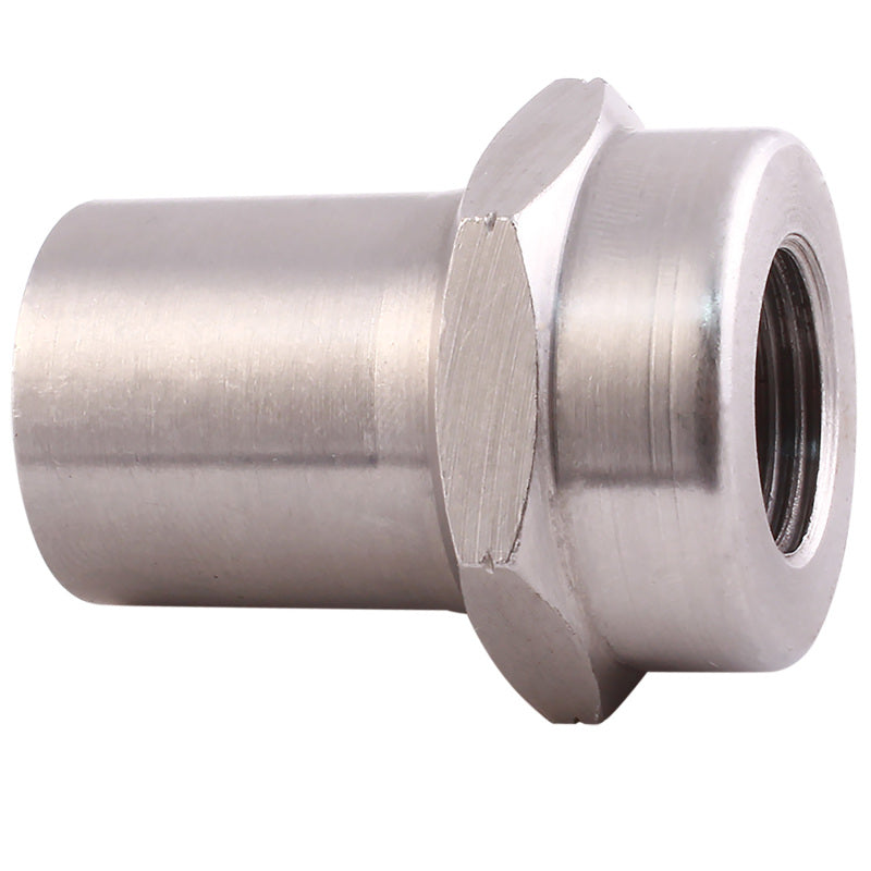 QAP Tube Adapter - QA1 Tube Adapter - 1in OD - Hex - Left Hand - 1/2-20 Thread .058 Wall - Alloy