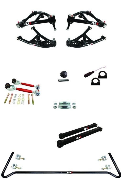 QAP Control Arms - QA1 73-77 GM A-Body Level 3 Drag Kit 2.0 w/o Shocks