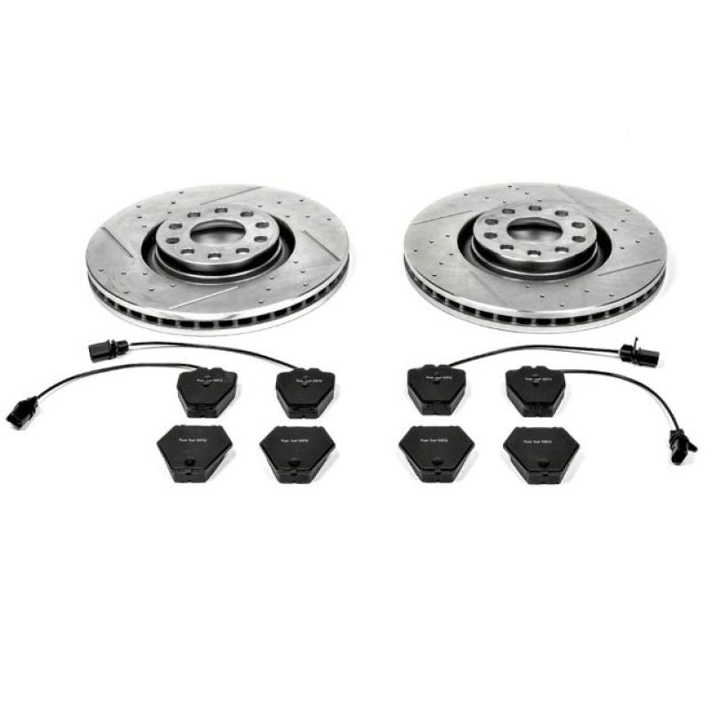 PSB Z23 Evolution Kit - Power Stop 00-01 Audi A6 Quattro Front Z23 Evolution Sport Brake Kit