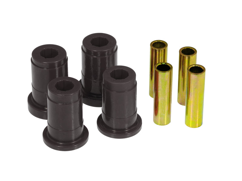 PRO Control Arm Bushings - Blk - Prothane 79-82 Ford Mustang Front Control Arm Bushings w/o Shell - Black