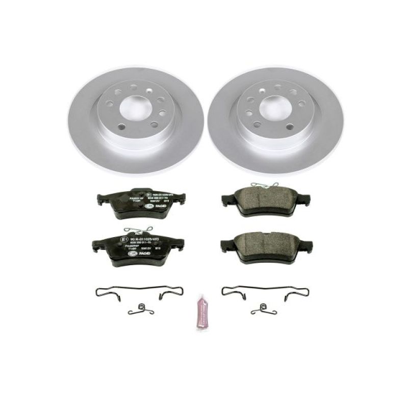 PSB Euro-Stop Kit - Power Stop 03-11 Saab 9-3 Rear Euro-Stop Brake Kit