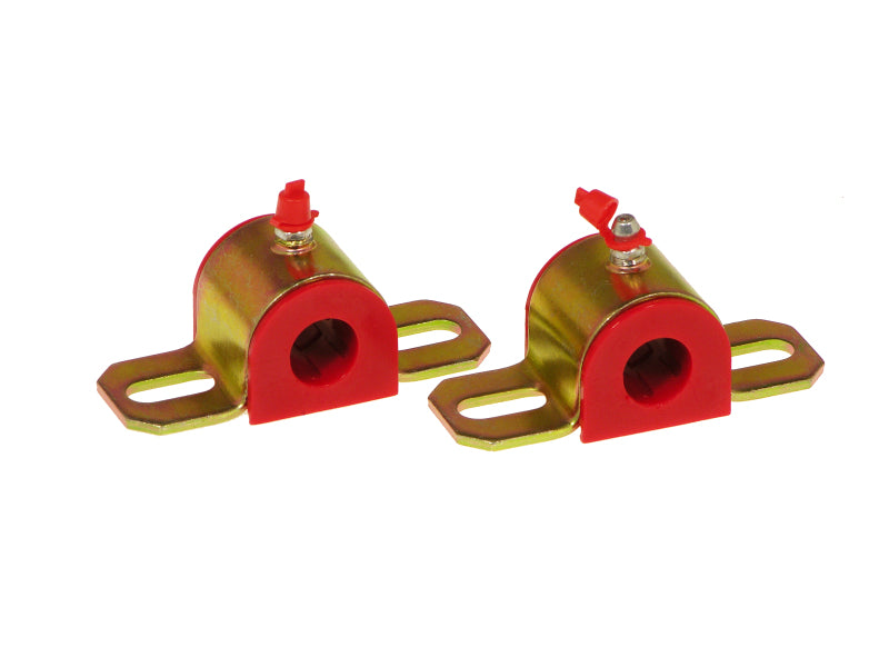 PRO Sway/End Link Bush - Red - Prothane Universal Greasable Sway Bar Bushings - 11/16in - Type A Bracket - Red