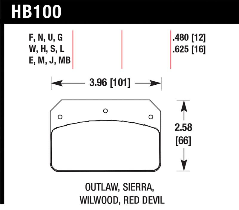 HAWK Blue 9012 Brake Pad Sets - Hawk Wilwood Dynalite Caliper Blue 9012 Brake Pads