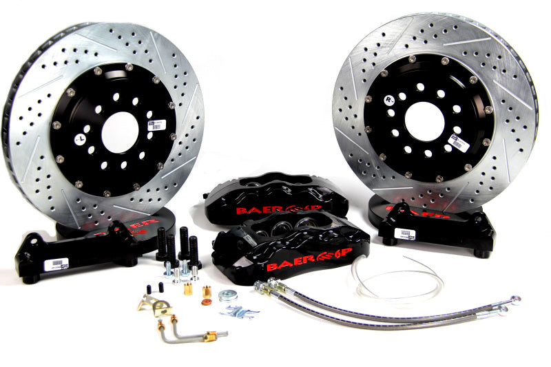 BAE Pro Brake Kits - Baer Brakes 1991 GMC Syclone 13in Pro+ Front Brake Kit-Black-