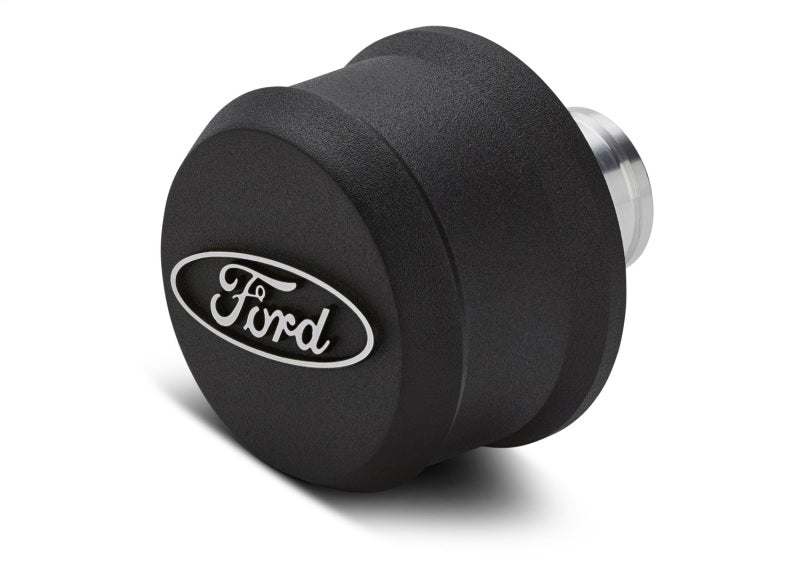 FR Breather Caps - Ford Racing Slant Edge Breather - Black