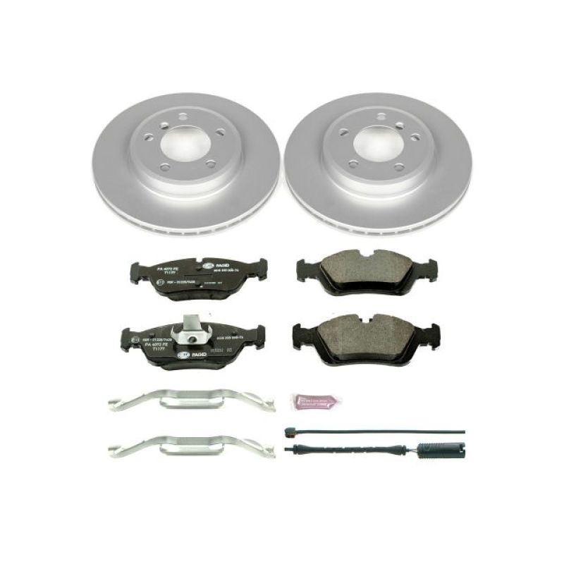 PSB Euro-Stop Kit - Power Stop 01-02 BMW Z3 Front Euro-Stop Brake Kit