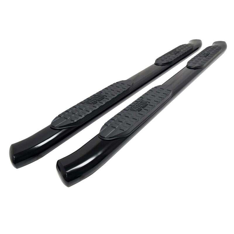 WES Nerf Bars - PRO TRAXX 5 - Westin 24-26 Toyota Tacoma Double Cab PRO TRAXX 5 Oval Nerf Step Bars - Black