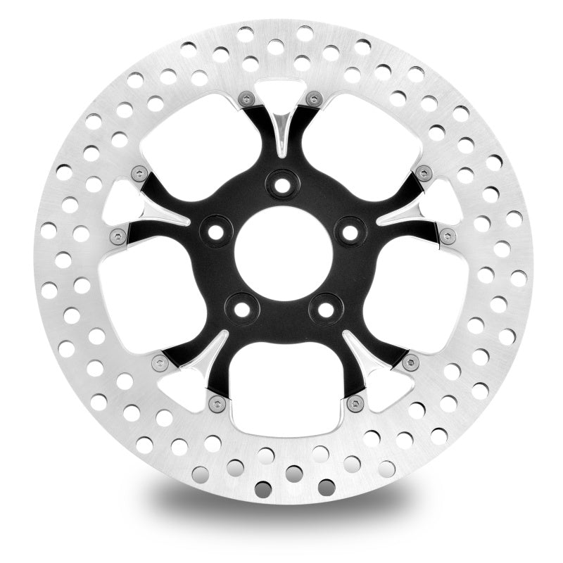 PFM Brake Rotors - Performance Machine Disc/Carr 11.8 Galaxy Rear Left - Contrast Cut Platinum