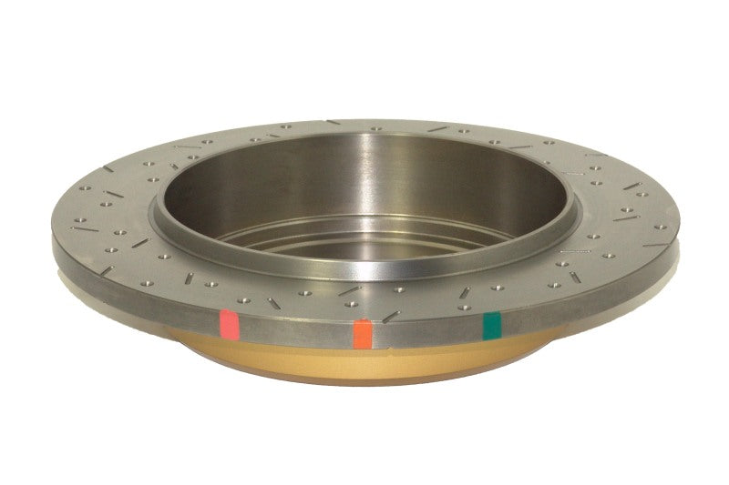 DBA 4000 Slot&Drill Rotors - DBA 04-08 Infiniti QX56 / 04-05 Armada / 04-3/04 Titan Rear Drilled & Slotted 4000 Series Rotor