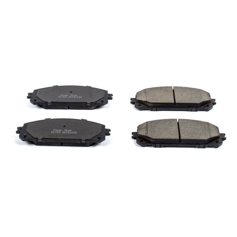 PSB Z16 Evolution Brake Pads - Power Stop 14-15 Jeep Cherokee Front Z16 Evolution Ceramic Brake Pads