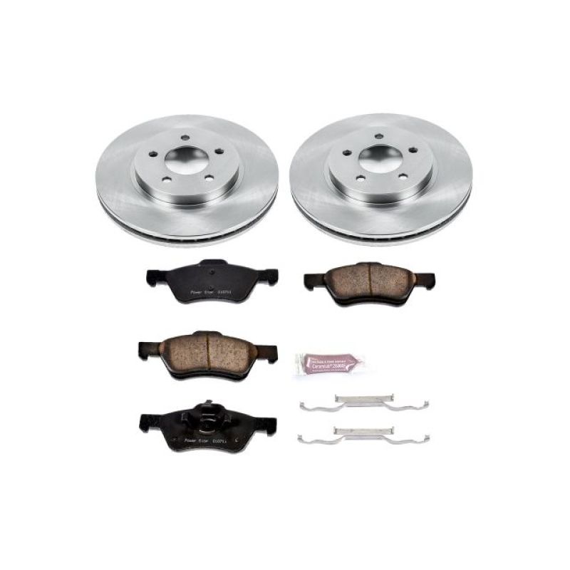 PSB Autospecialty Kit - Power Stop 05-10 Ford Escape Front Autospecialty Brake Kit