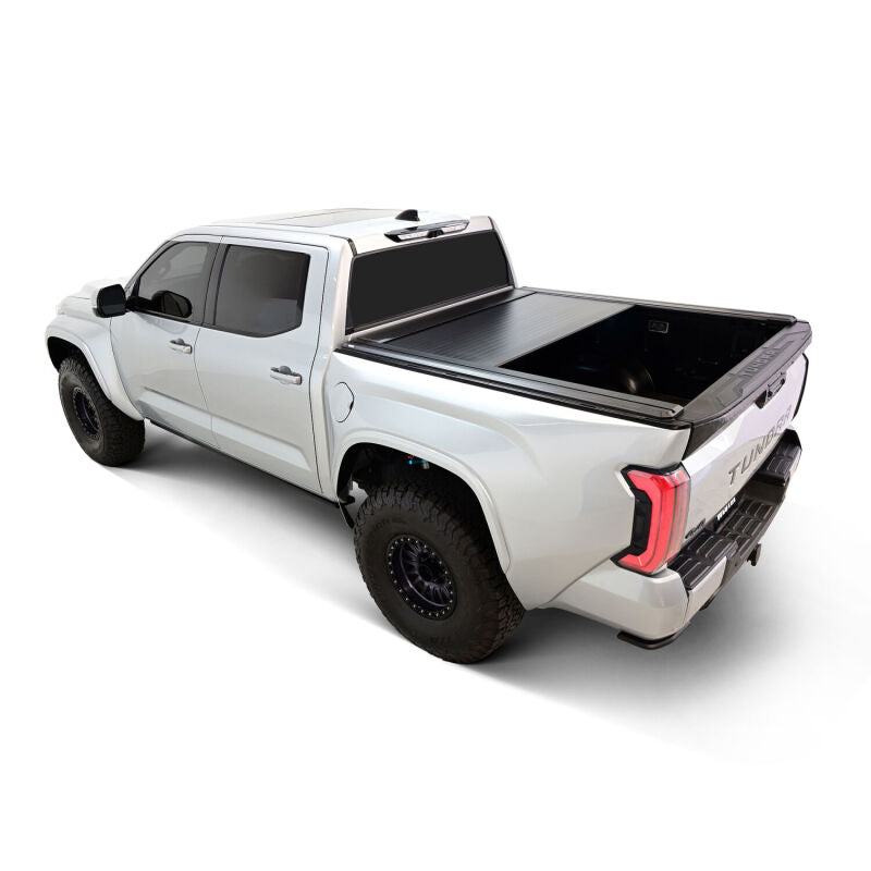 WES Electric Retractable Tonneau - Westin 22-26 Toyota Tundra 5ft 5in. (66in.) Bed Electric Retractable Tonneau Cover - Black