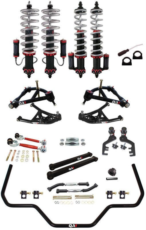 QAP Coil-Overs - Pro Coil - QA1 64-67 GM A-Body Level 3 Drag Kit 2.0 w/ Shocks