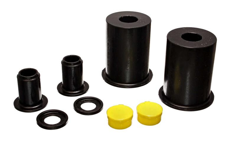 ES Cntrl Arm Bushings - Black - Energy Suspension 05-13 Ford Mustang Black Front Lower Control Arm Bushings (Must reuse outer metal