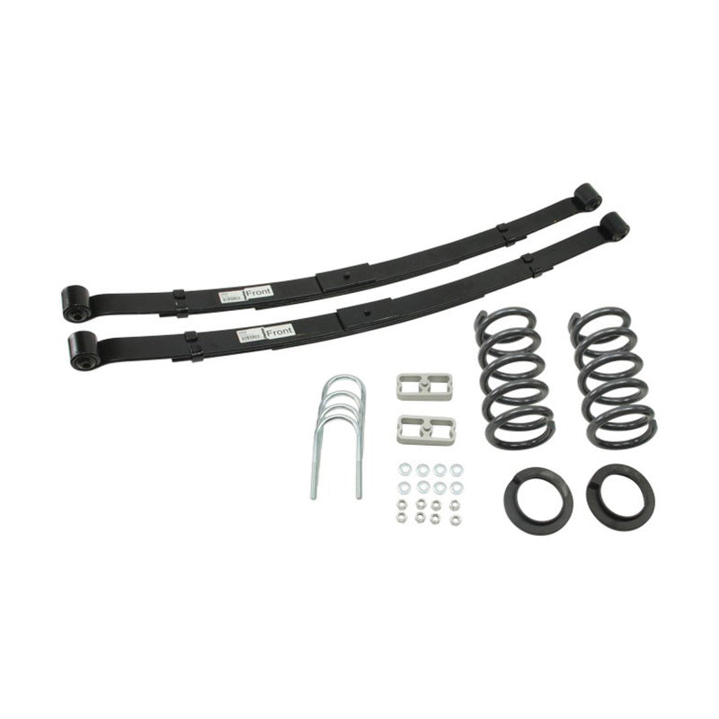 BT Lowering Kit - Belltech 95-97 Chevrolet Blazer/Jimmy 6 cyl. 2in. or 3in. F/4in. R drop W/O Shocks Lowering Kits