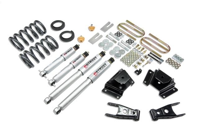 BT Lower Kit w SP Shocks - Belltech LOWERING KIT WITH SP SHOCKS