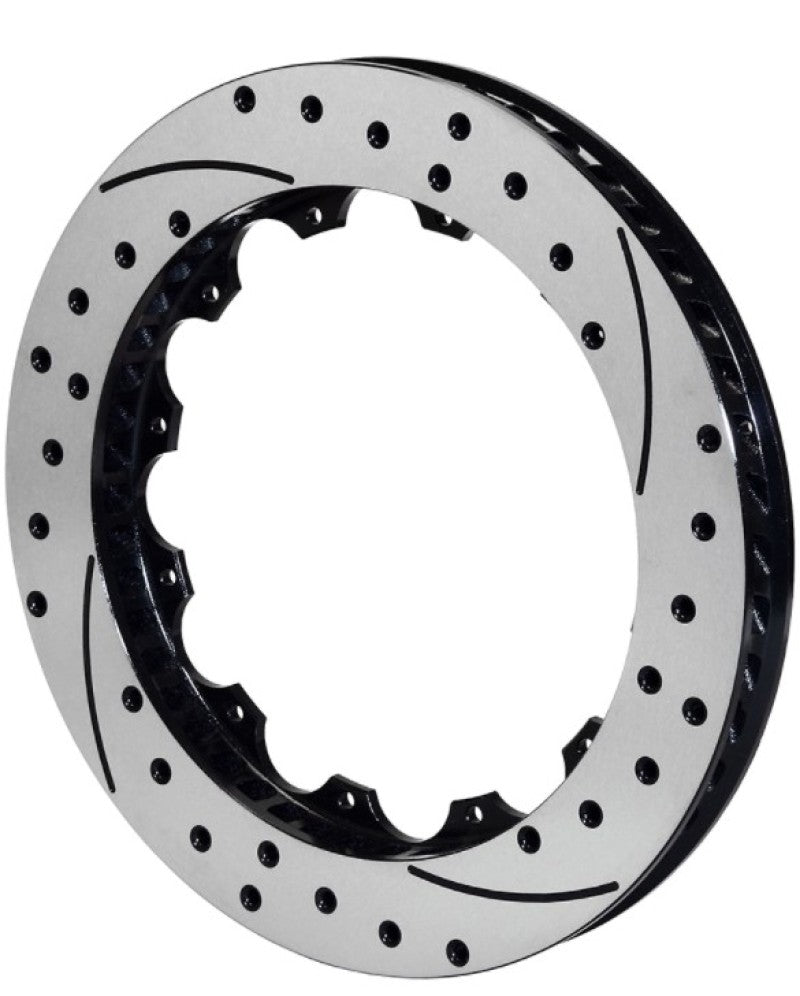 WIL Rotors - Wilwood Rotor-SRP48 SPC-37-LH-BLK-Drill 12.88 x 1.25 - 12 on 8.75in