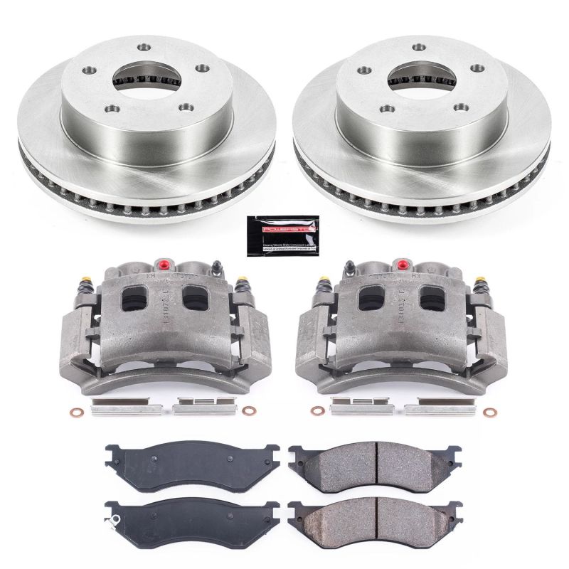 PSB Autospecialty Caliper - Power Stop 00-01 Dodge Ram 1500 Front Autospecialty Kit w/Cals