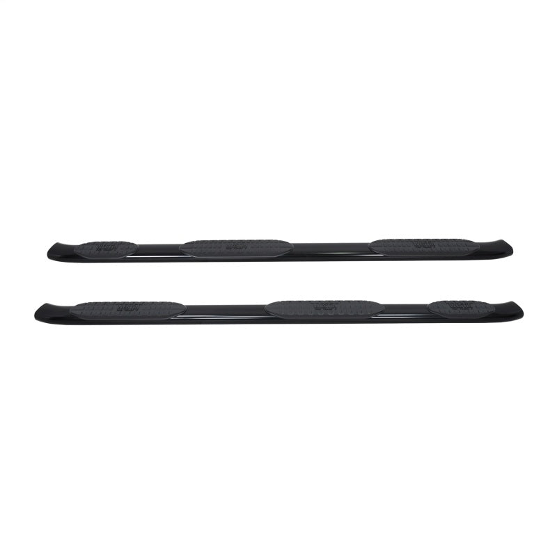 WES Nerf Bars - PRO TRAXX 5 - Westin 2019 Chevrolet Silverado/Sierra 1500 CC (5.5ft) PRO TRAXX 5 WTW Oval Nerf Step Bars - Black