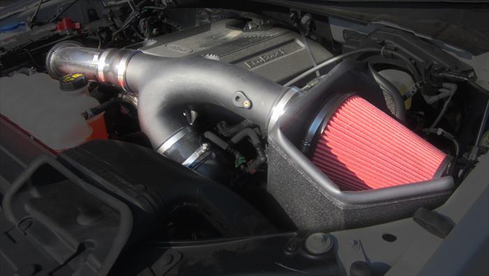COR Apex Air Intakes - Corsa Apex 17-18 Ford F-150 3.5L EcoBoost DryTech 3D Metal Intake System