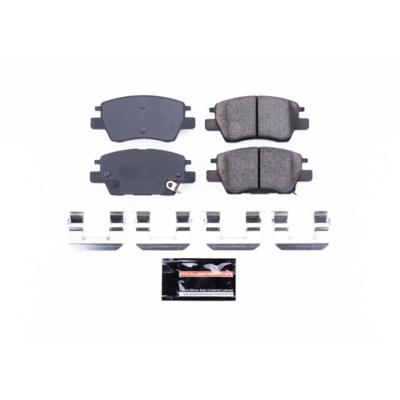 PSB Z23 Evolution Brake Pads - Power Stop 17-19 Chevrolet Bolt EV Front Z23 Evolution Sport Brake Pads w/Hardware