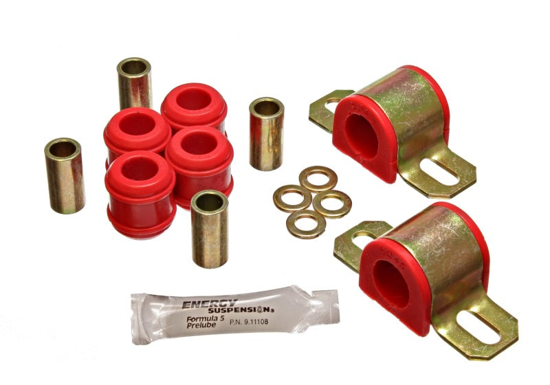 ES Sway Bar Bushings - Red - Energy Suspension 79-85 Mazda RX7 / Suzuki 23mm Red Sway Bar Set